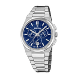 Festina Swiss Rivé Chronograph 42mm Blue Dial Men's Watch F20059/2