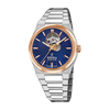 Festina Swiss Made 40mm Rivé Open Heart Blue Dial Men's Watch F20061/2
