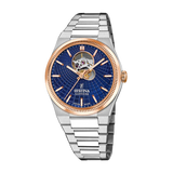 Festina Swiss Made 40mm Rivé Open Heart Blue Dial Men's Watch F20061/2