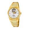 Festina Swiss Made 35mm Rivé Open Heart Silver Dial Women's Watch F20064/1