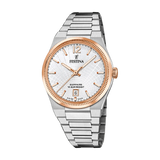Festina Swiss Rivé 35mm Silver Dial Women's Watch F20066/2