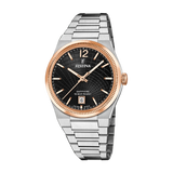 Festina Swiss Rivé 35mm Black Dial Women's Watch F20066/4