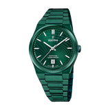 Festina Swiss Rivé 40mm Green Dial Men's Watch F20079/1