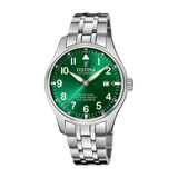 Festina Swiss Made 43mm Aviator North Green Dial Men's Watch F20151/B