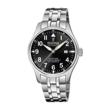 Festina Swiss Made 43mm Aviator North Black Dial Men's Watch F20151/D