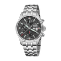 Festina Swiss Made 43mm Aviator North Chrono Black Dial Men's Watch F20158/1