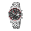 Festina Swiss Made 43mm Aviator North Chrono Black Dial Men's Watch F20158/2