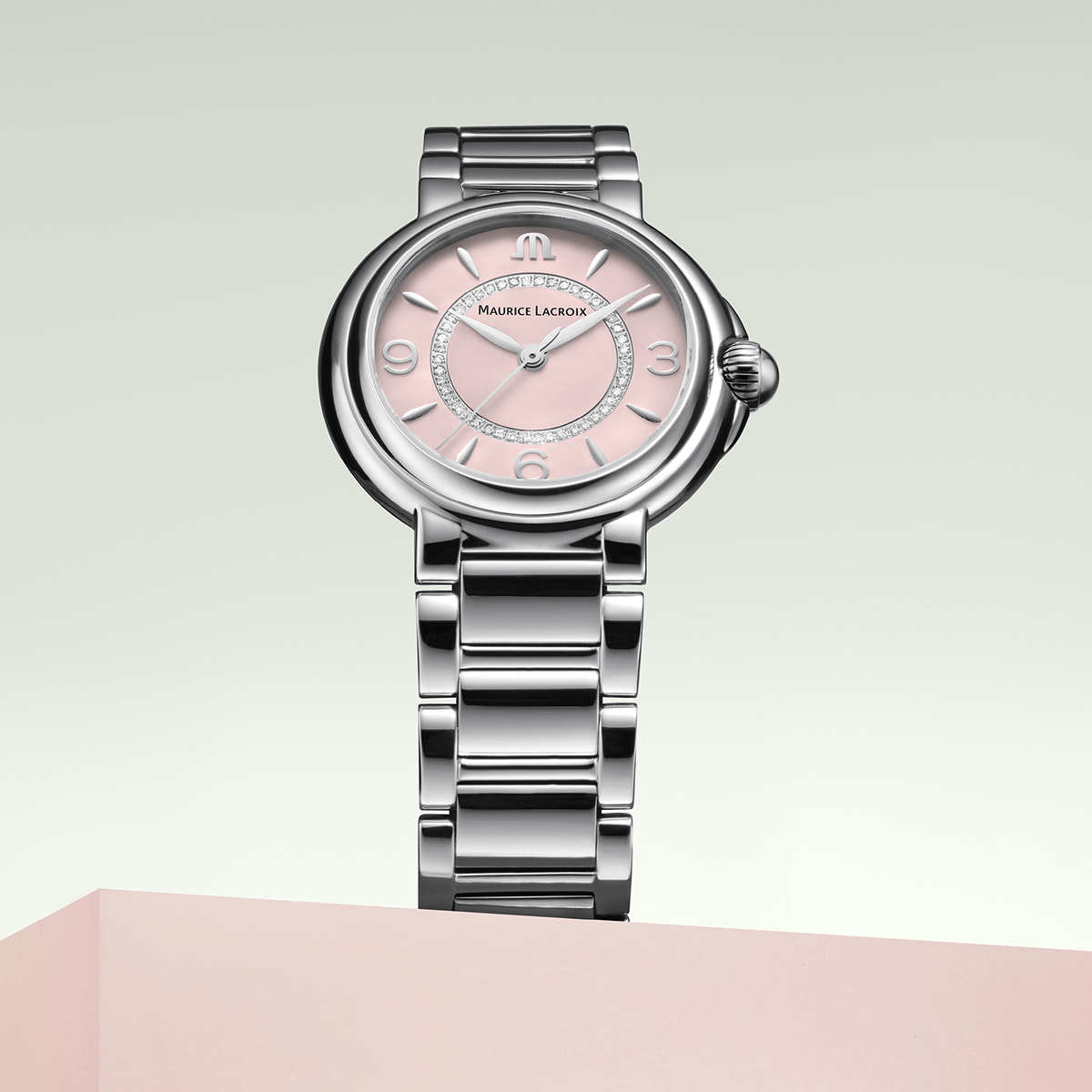 Maurice Lacroix FIABA Colours Edition 32mm Pink Dial Women's Watch FA1104-SS002-F20-1