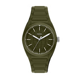 Fossil Everett 42mm Olive Green Dial Men's Watch FS6178