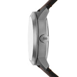 Fossil Townsman Big Tic 42mm Gunmetal Dial Men's Watch FS6191