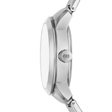 Fossil Townsman Big Tic 42mm Silver Dial Men's Watch FS6192