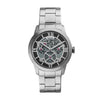 Fossil Townsman Big Tic 42mm Silver Dial Men's Watch FS6192