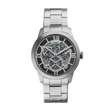 Fossil Townsman Big Tic 42mm Silver Dial Men's Watch FS6192