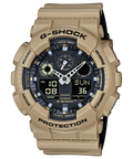 G-Shock GA-100 Military Series Analog-Digital 51.2mm Black Dial Men's Watch GA100L-8A