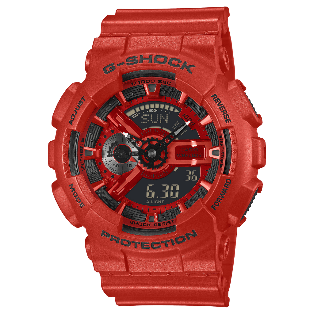 G-Shock Analog-Digital 110 Series 51.2mm Black/Digital Dial Men's