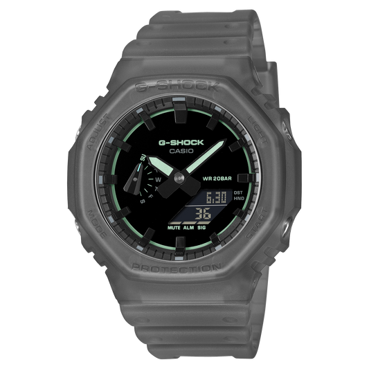 G-Shock Analog-Digital 2100 Series 45.4mm Black/Digital Dial Men's Watch GA2100K-1A
