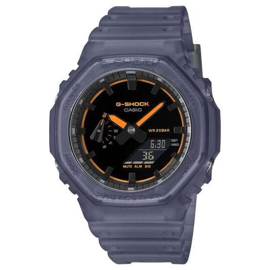 G-Shock Analog-Digital 2100 Series 45.4mm Black/Digital Dial Men's Watch GA2100K-2A