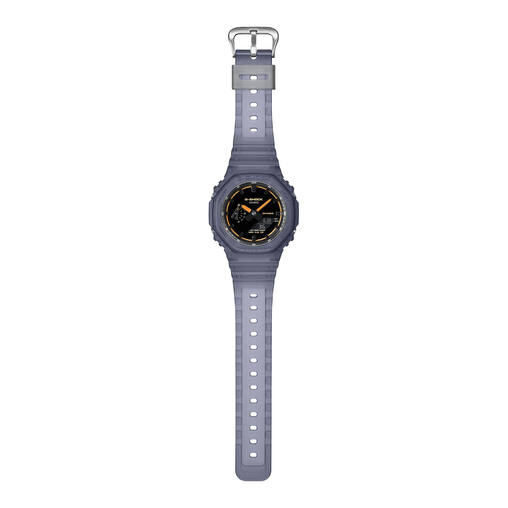 G-Shock Analog-Digital 2100 Series 45.4mm Black/Digital Dial Men's Watch GA2100K-2A