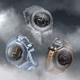 G-Shock Analog-Digital 2100 Series 45.4mm Black/Digital Dial Men's Watch GA2100K-1A