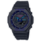 G-Shock GA-2100 Series 45.4mm Blue/Digital Dial Men's Watch GA2100VB-1A