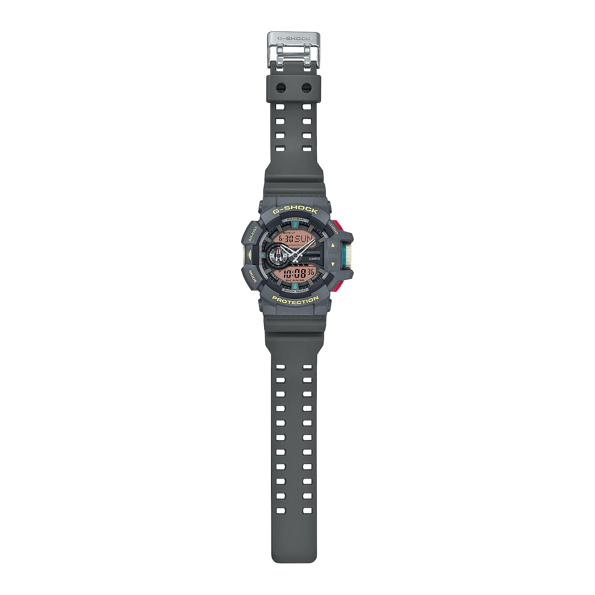G-Shock Analog-Digital Grey Retro Men's Watch GA400PC-8A