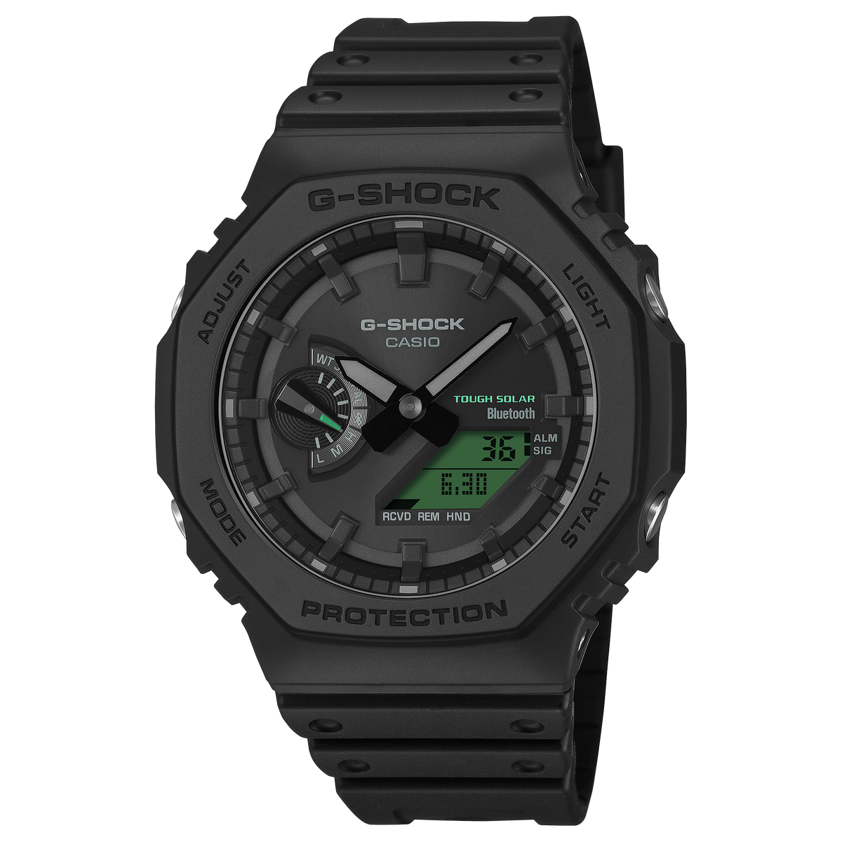 G-Shock Analog-Digital 2100 45mm Black Dial Men's Watch GAB2100BEG1A