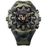G-Shock GA-V01 Bold Camo Analog-Digital 58mm Green Dial Men's Watch GAV01CMG-3A