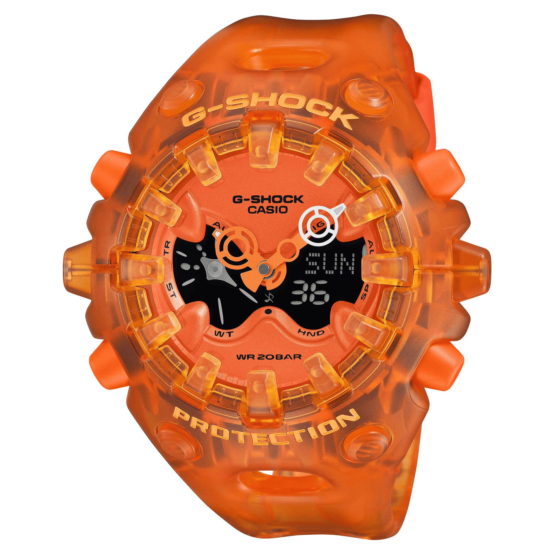 G-Shock Analog-Digital GA-V01 Series 58.2mm Bright Orange-Digital