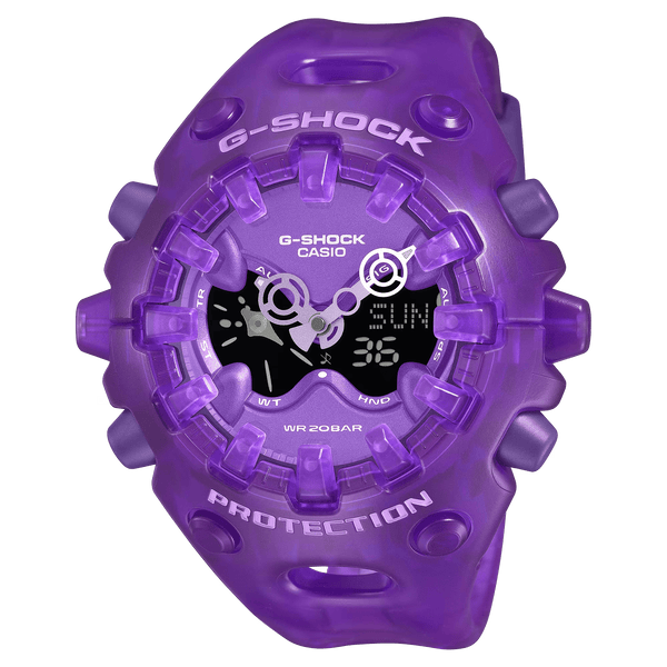 G-Shock Analog-Digital GA-V01 Series 58.2mm Deep Purple-Digital