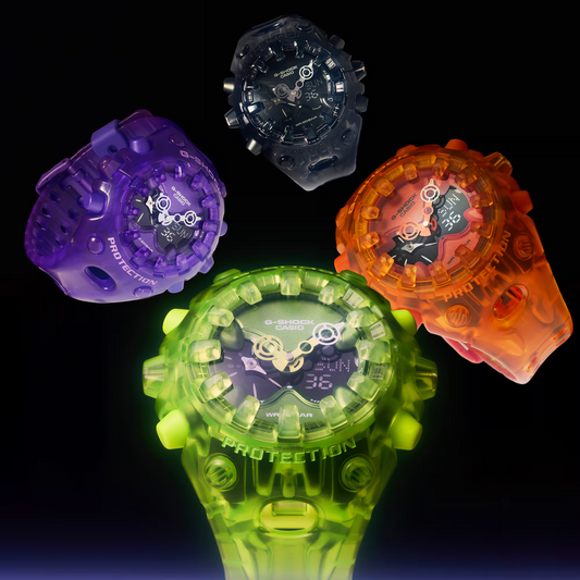 G-Shock Analog-Digital GA-V01 Series 58.2mm Smoky Black-Digital Dial Men's Watch GAV01SKE-8A