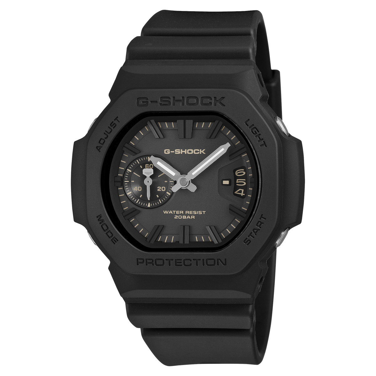 G-Shock Analog 2500 44.5mm Black Dial Men's Watch GAC2500-1A