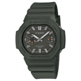 G-Shock Analog 2500 44.5mm Green Dial Men's Watch GAC2500-3A