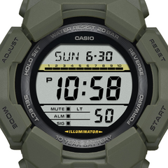 G-Shock Digital 10-Year Battery Green Men's Watch GD010-3