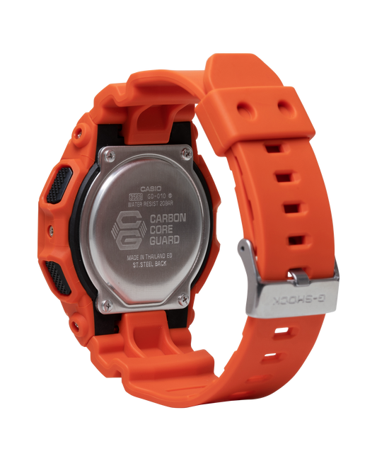 G-Shock Digital 10-Year Battery Orange Men's Watch GD010-4