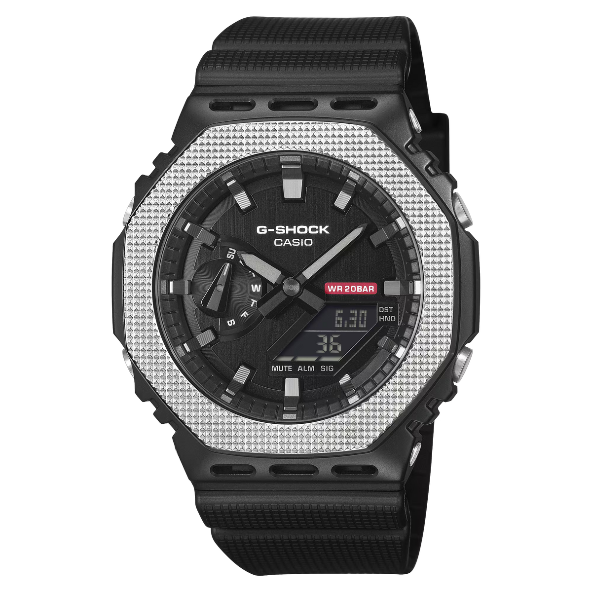 G-Shock G-Steel 2100 Series 44.4mm Black Dial Men's Watch GM2100BM-1A