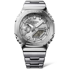 G-Shock G-STEEL Analog-Digital Silver Dial Steel Men's Watch GM2110D-7A