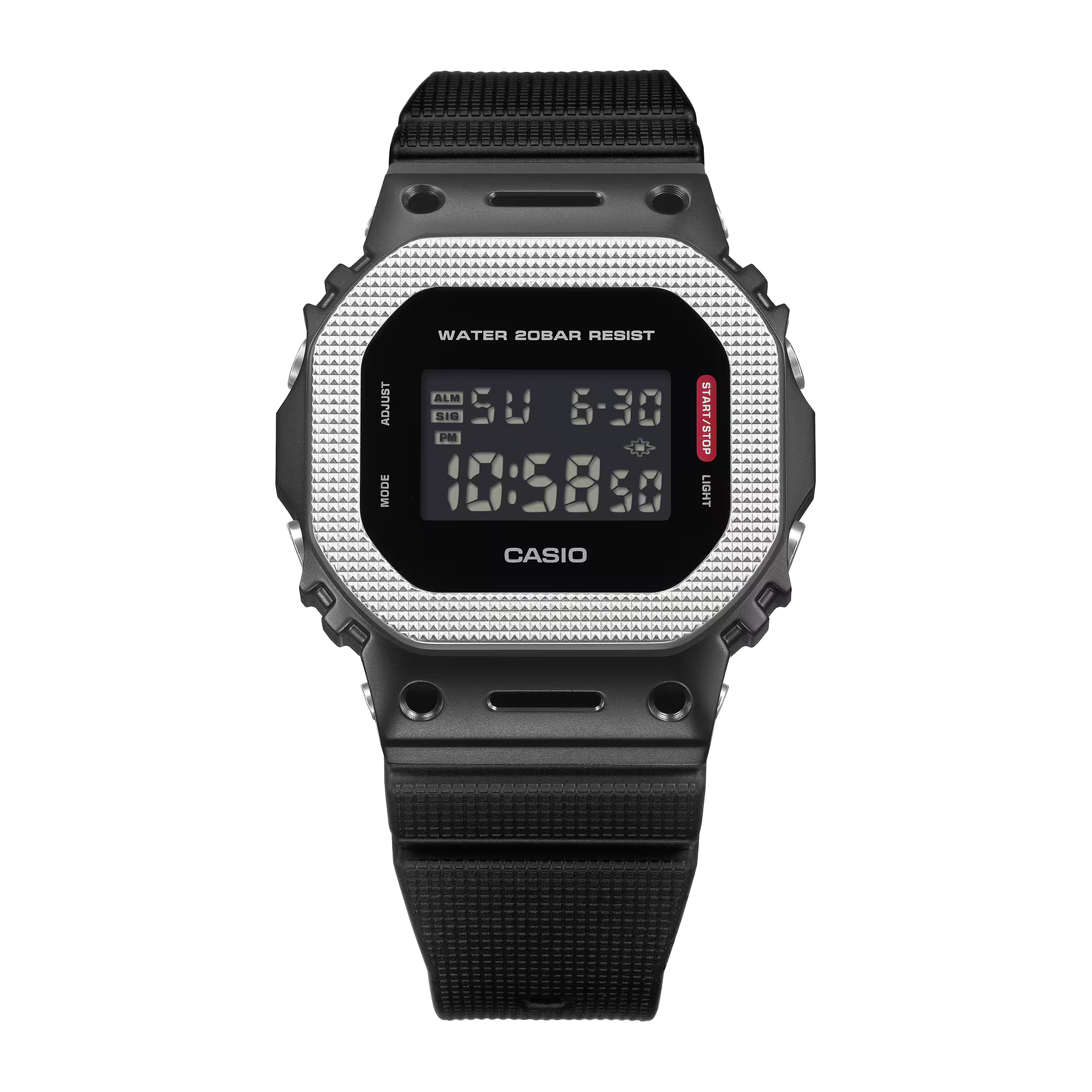 G-Shock G-Steel 5600 Series 43.2mm Black-Digital Dial Men's Watch GM5600BM-1