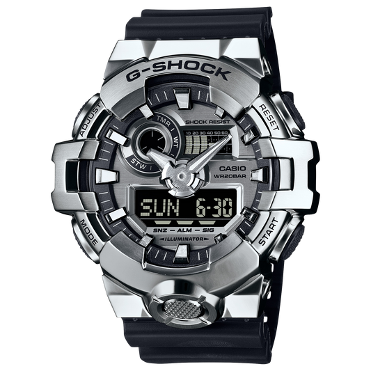 G-Shock G-STEEL Analog-Digital Silver Metallic Men's Watch GM700-1A