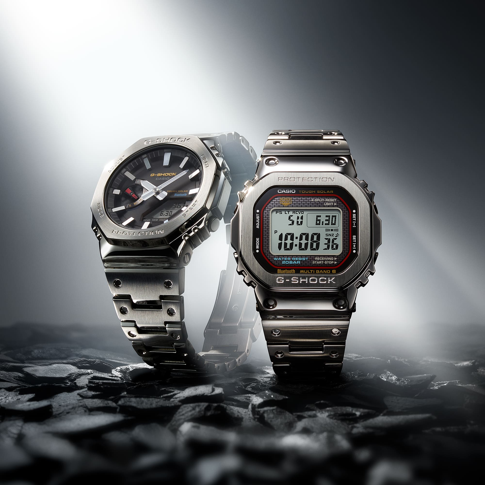 G-Shock Full Metal 2100 Series 44.4mm Black Dial Men's Watch GMB2100SD-1C