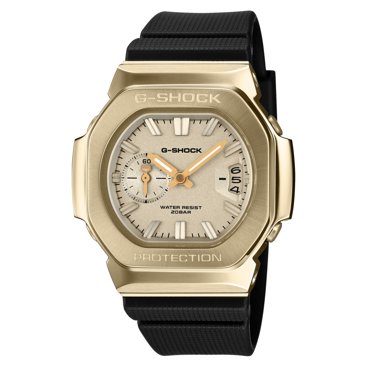 G-Shock Analog 2500 Metal Covered 43.8mm Gold Dial Men's Watch GMC2500G-9A