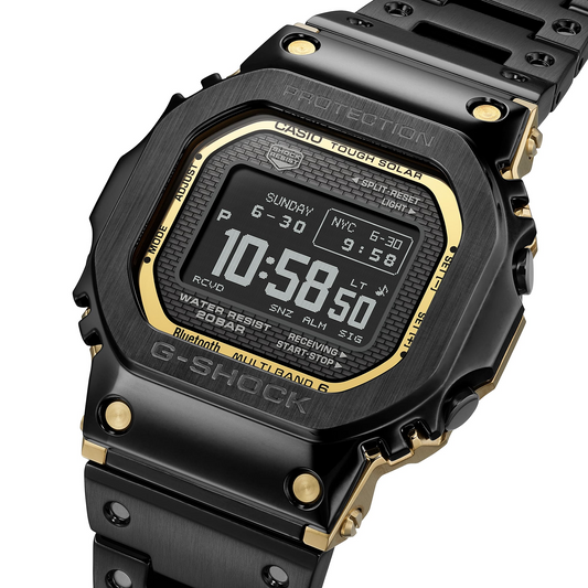 G-Shock Full Metal 5000 Series 43.6mm Digital/Grey Dial Men's Watch GMWBZ5000BD1