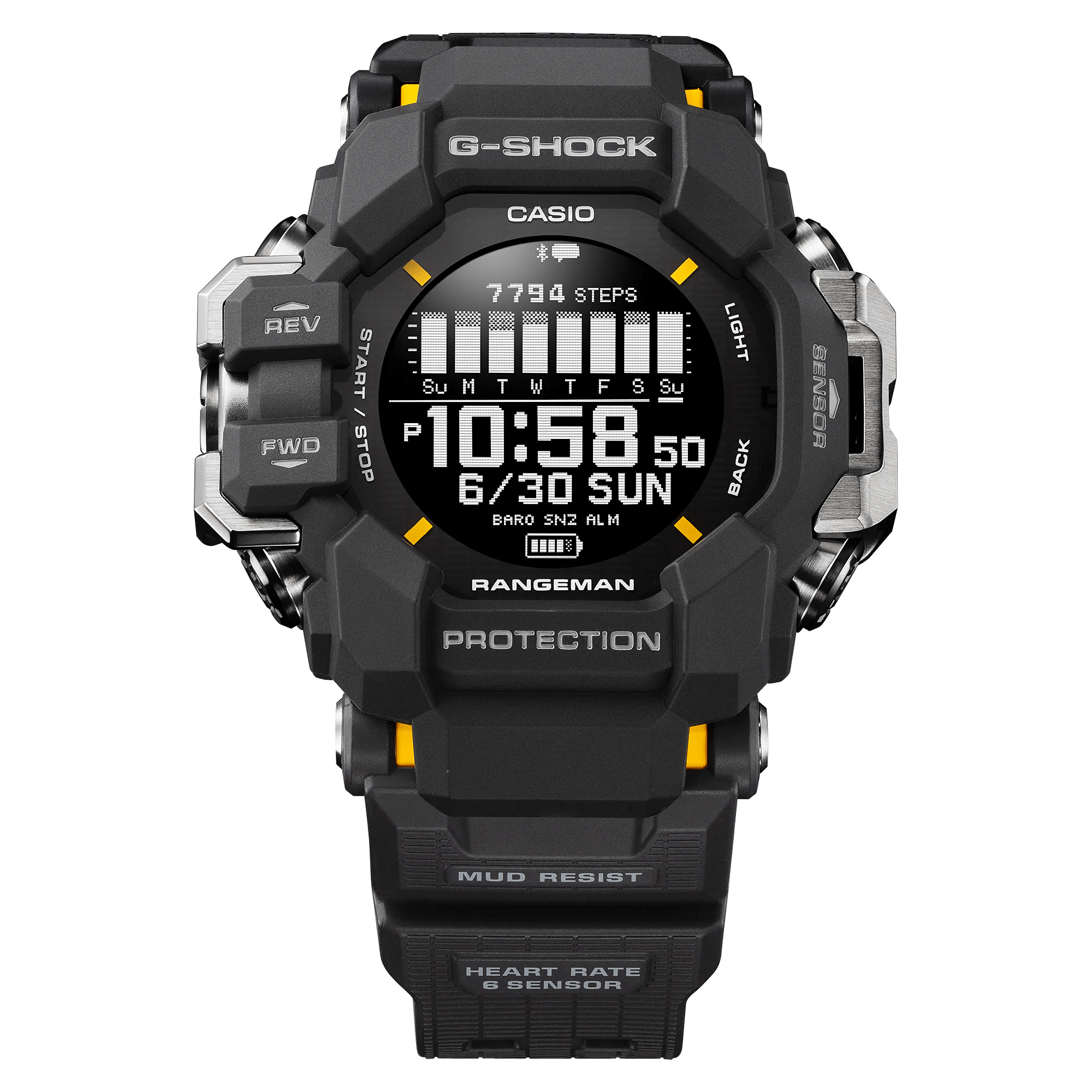 G-Shock Master of G Rangeman Black Men's Watch GPRH1000-1