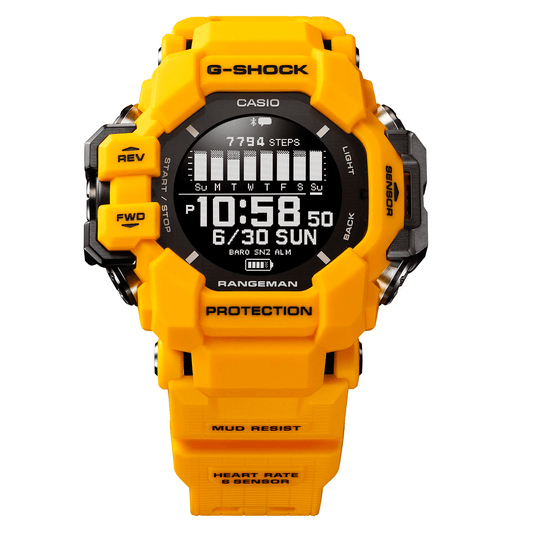 G-Shock Master of G Rangeman Yellow Men's Watch GPRH1000-9