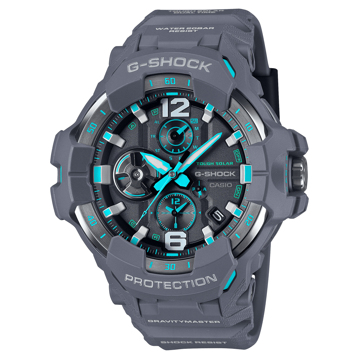 G-Shock Master of G GRAVITYMASTER Gray-Blue Men's Watch GRB300-8A2