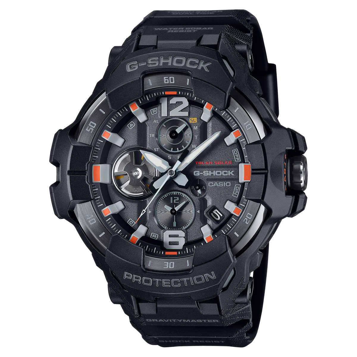 G-Shock  GRAVITYMASTER Emergency Colors Black Men's Watch GRB300EC-1A