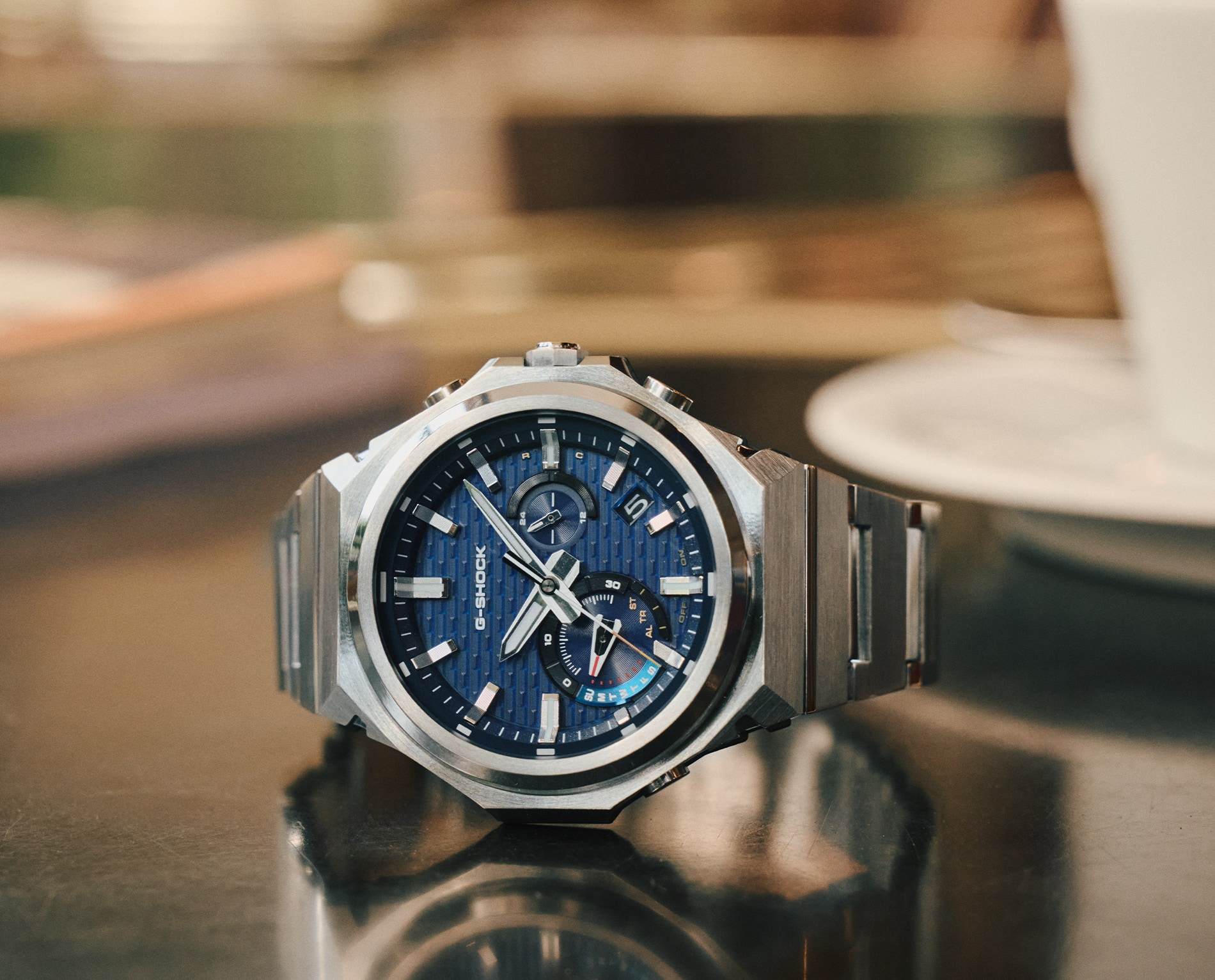 G-Shock G-STEEL GST-B1000 Series 44.2mm Blue Dial Men's Watch GSTB1000D-2A