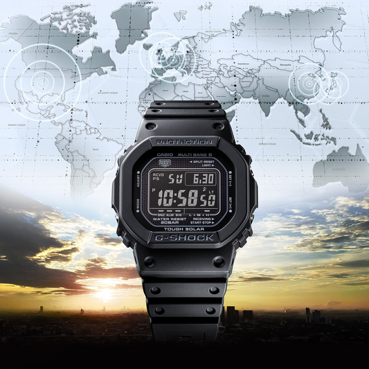 G-Shock Digital 5000 Series 42.8mm Digital/Black Dial Men's Watch GW5000HS-1