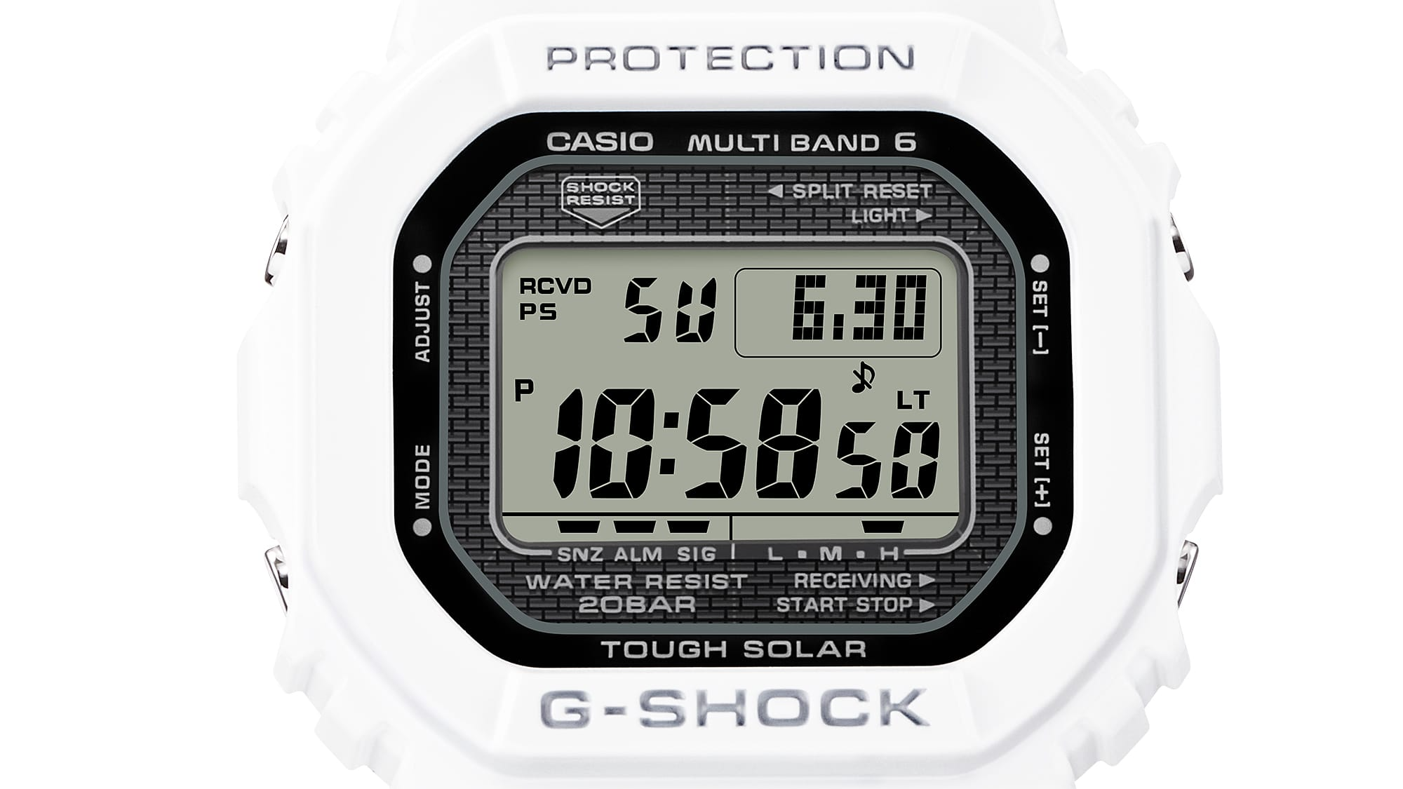 G-Shock Digital 5000 Series 42.8mm Digital/Black Dial Men's Watch GW5000HS-7