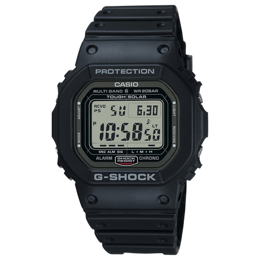 G-Shock Digital 5600 Series 42.8mm Digital/Black Dial Men's Watch GW5000U-1