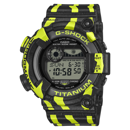 G-Shock Master of G-Sea Frogman 50.3mm Black/Digital Dial Men's Watch GW8200TPF-1